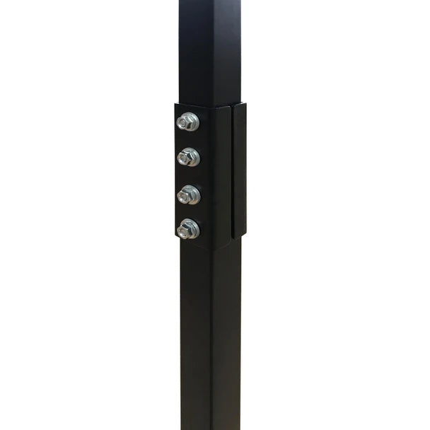 Universal Keypad Gooseneck Mounting Post - Black