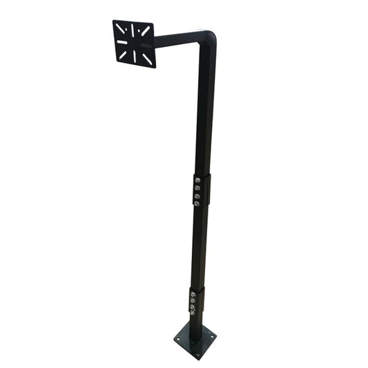 Universal Keypad Gooseneck Mounting Post - Black