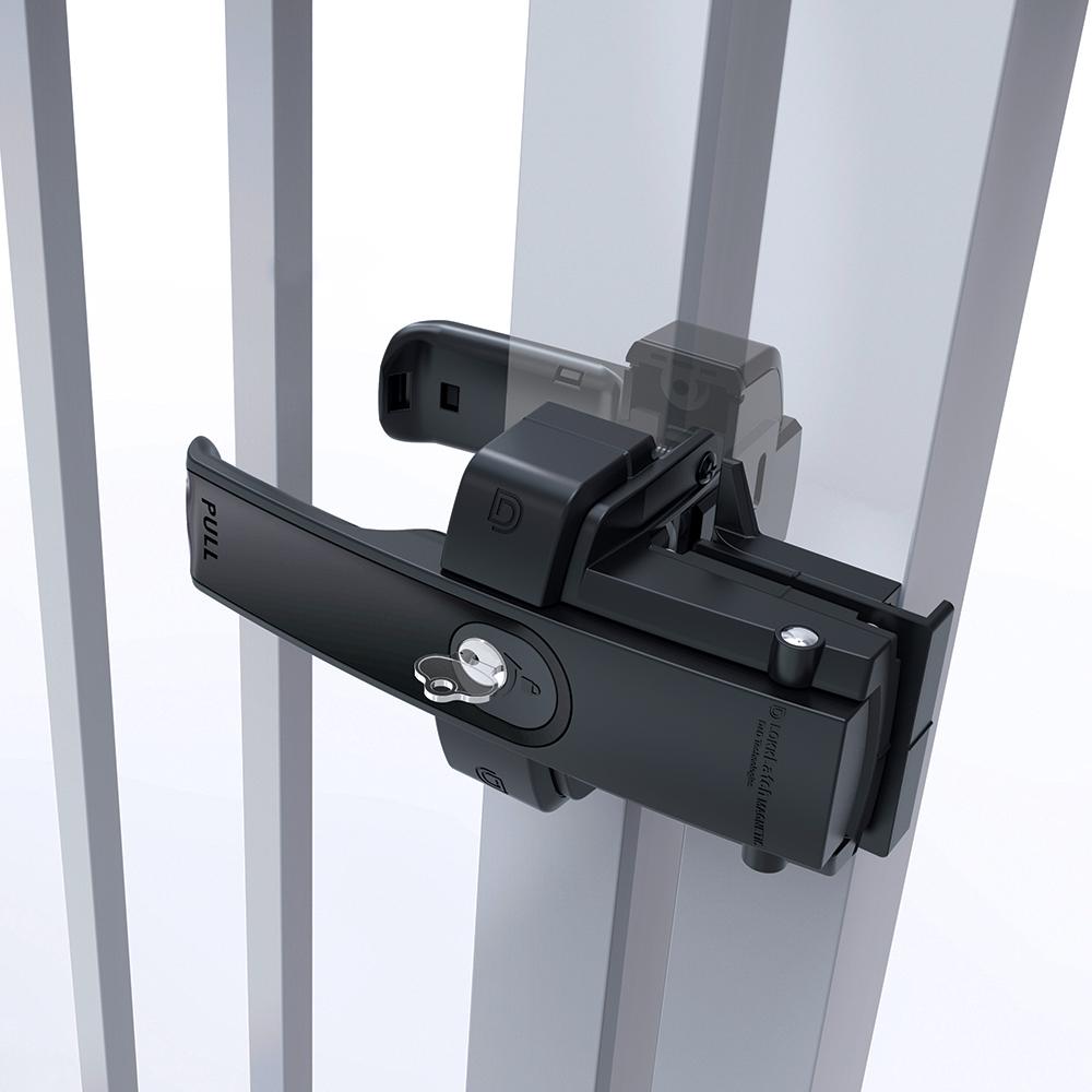 D&D LokkLatch Magnetic Lockable Gate Latch