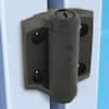 Truclose (2-Pack) D&D 2-7/8 in. x 3-3/4 in. Black Self-Closing Metal Gate Hinge